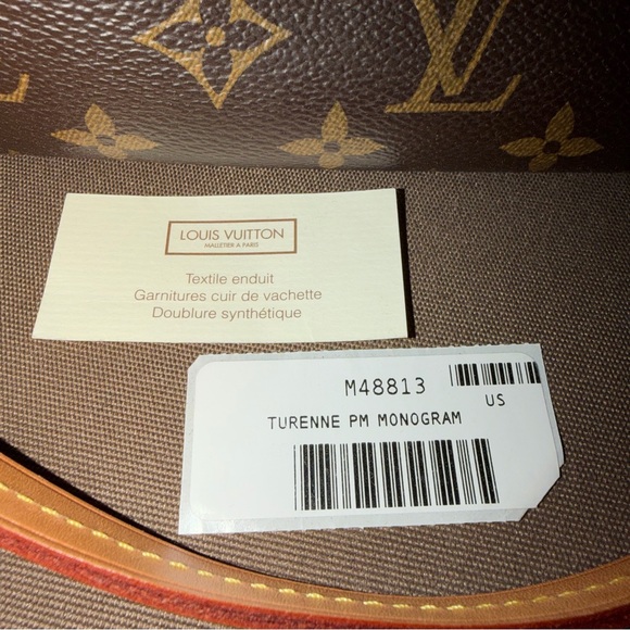 Louis Vuitton Turenne PM Monogram Canvas Hand and Shoulder Bag - Picture 9 of 14